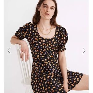 Madewell Mini Dress in Happy Hibiscus